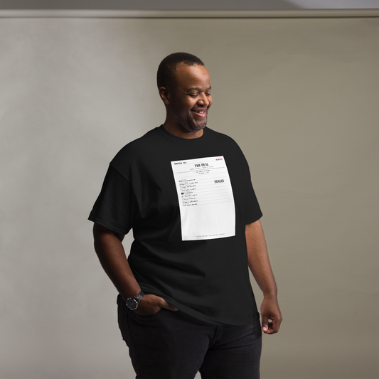 ARCHIVE 012 — The Deal Black T-Shirt