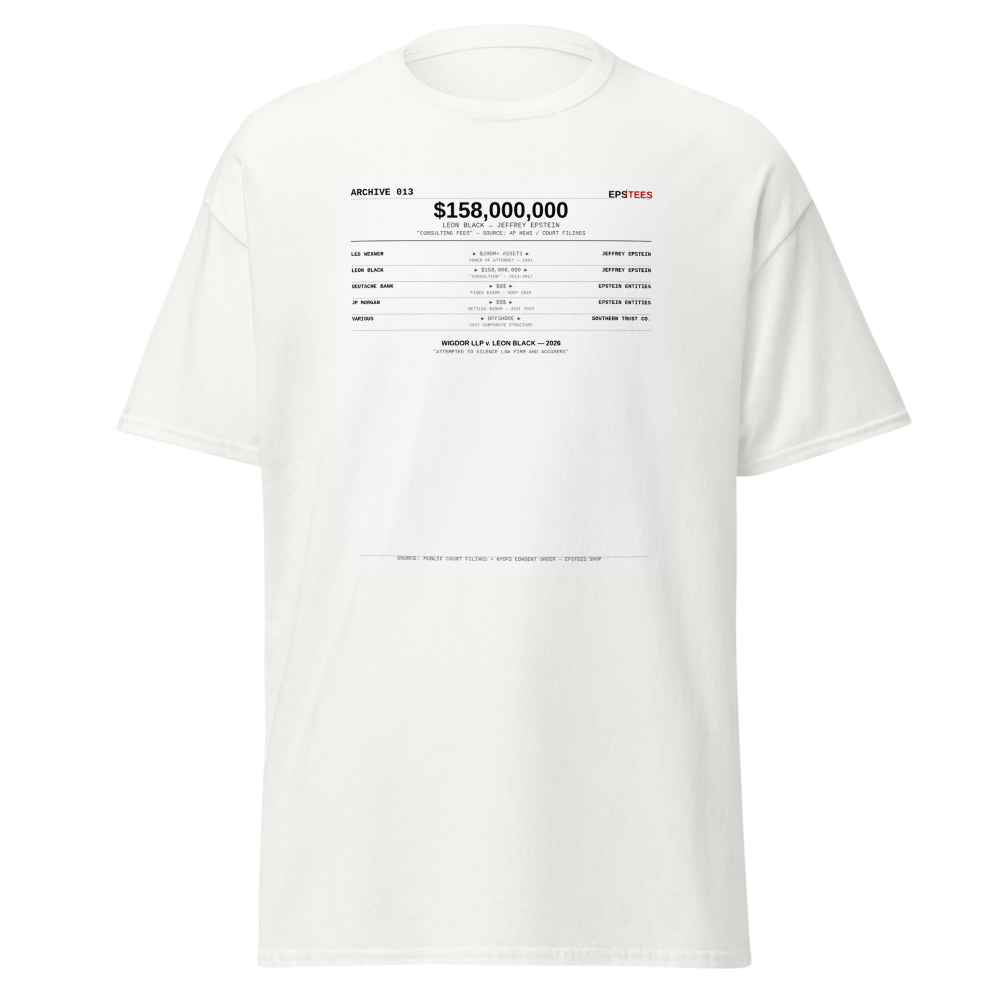 ARCHIVE 013 — The Money White T-Shirt
