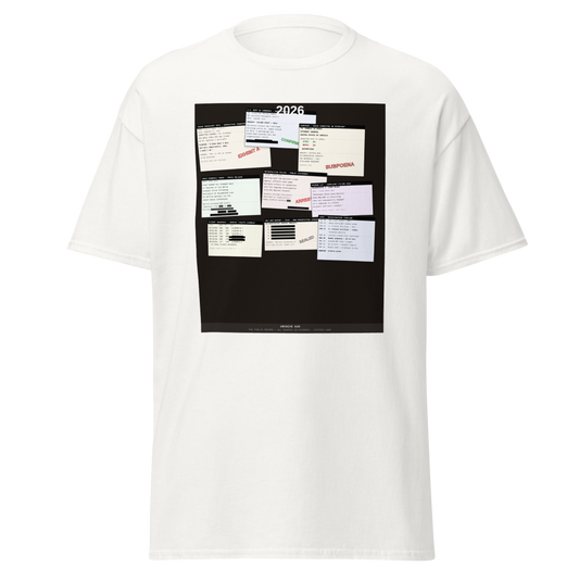 ARCHIVE 020 — The Reckoning White T-Shirt